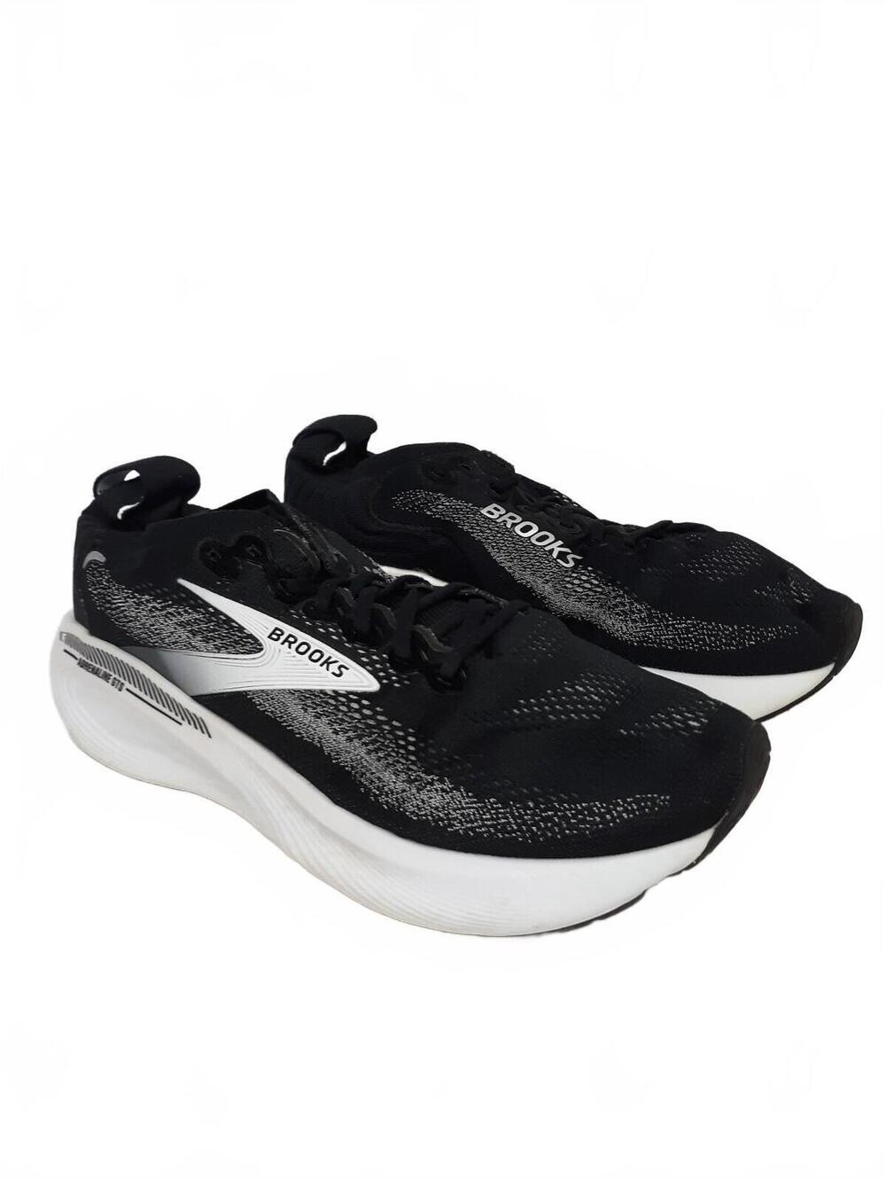 Brooks Adrenaline GTS 25 Men's Running Shoes Size 12 2E Wide Black Sneaker